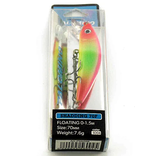 Воблер Palomino Shadding 70F 7,6гр 0-1,5м цвет 4