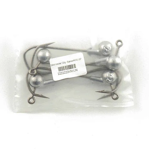 Джиг головка IVVA крючок 10/0 22гр 120 градусов (10 шт. в упак.)