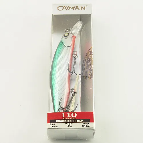 Воблер Caiman Champion 110SP 16,5g 1,5м цвет СМ136