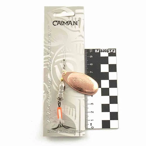 Блесна вращающаяся Caiman Round light 16гр #5 цвет CA01 (5шт в упак.)