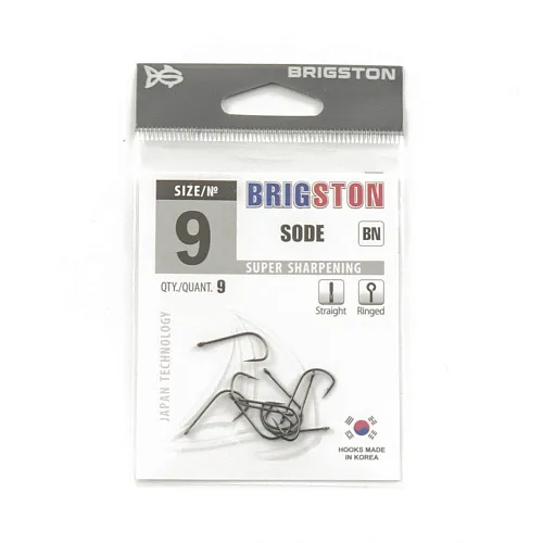 Крючок Brigston Sode BN № 9 ( уп. 9 шт.)