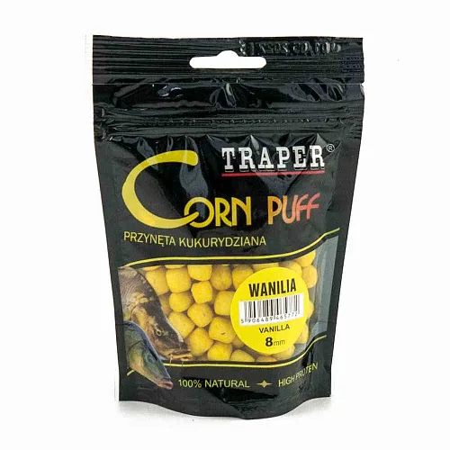Насадка Traper CORN Puff 20g 8мм Wanilia Ваниль