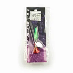 Блесна Пирс-мастер "Пулька" 10гр (Зеленый)