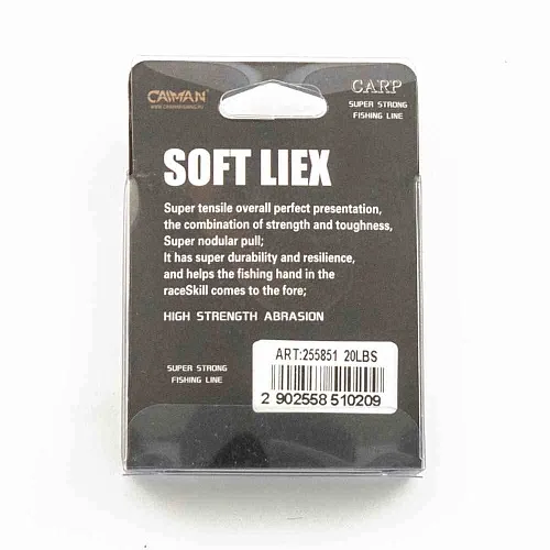 Поводочный материал без оплетки Caiman Soft Flex Brown 10m 20lbs 255851