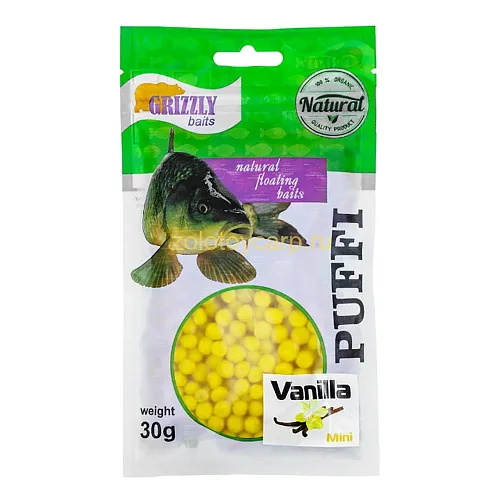 Воздушное пенотесто PUFFI Grizzly baits (Ваниль)