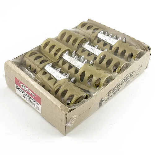 Кормушка фидерная овал "Кактус" 130гр (12шт в упак) РБ