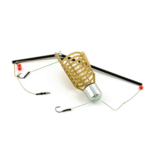 Монтаж фидерный Palomino c кормушкой Bullet 238 60g 2 крючка