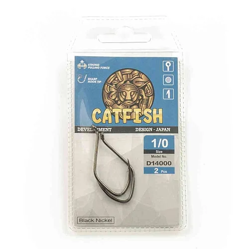 Крючок Caiman Сat Fish № 1/0 14000