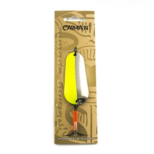 Блесна колеблющаяся Caiman Gnom 24гр 6,5см цвет CN38 (5шт в упак.)