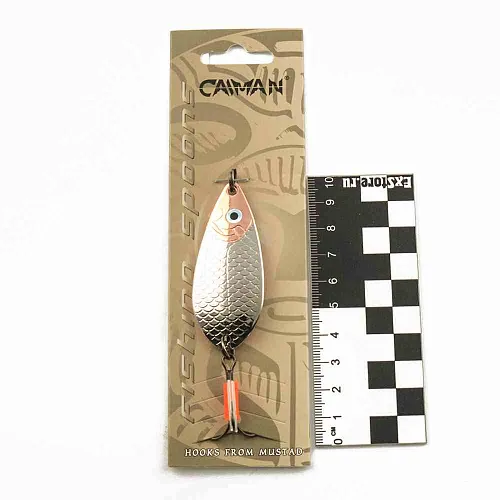 Блесна колеблющаяся Caiman Greedy 18гр 6,3см цвет CN35 (5шт в упак.)