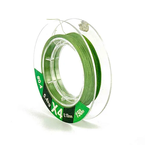Шнур Caiman Force Line 150м 0,10мм #0.4 зеленый 