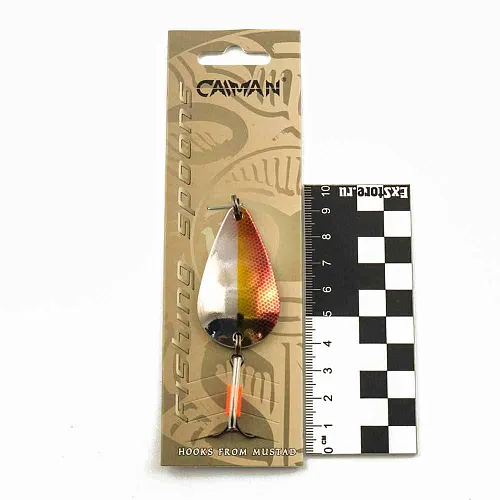 Блесна колеблющаяся Caiman Mistress 18гр 5,5см цвет CN14 (5шт в упак.)