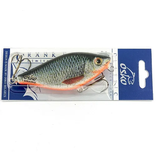 Воблер OSKO Jerk Sinking OSJ-10 см, 46гр, 0,5-1м цвет 87