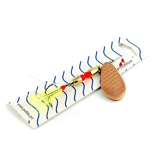 Блесна вращающаяся Profilux Таймень Б 15гр цв. 06 медь чешуя (5 шт в упак.)