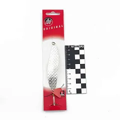 Блесна колеблющаяся HRT(Польша) Slim Серебро чешуя 20гр