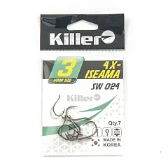Крючок Killer 4Х-Iseama № 3