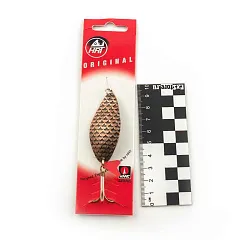 Блесна колеблющаяся HRT(Польша) Alga медь чешуя матовая 16гр