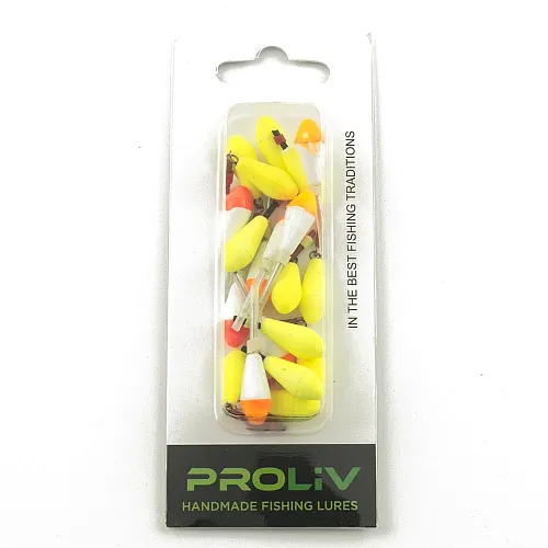 Поплавок зимний Proliv одинарный (20 шт в упак)