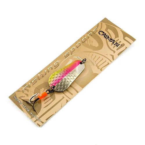Блесна колеблющаяся Caiman Storling 24гр 5,5см цвет CN15 (5шт в упак.)