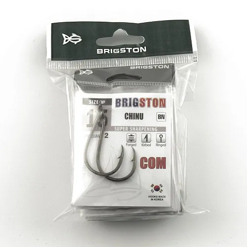 Крючок Brigston Chinu BN №15 ( уп. 2 шт.)