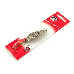 Блесна колеблющаяся HRT(Польша) Alga серебро чешуя матовое 16гр