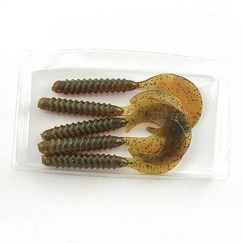 Виброхвост FISHER BAITS Twister 78мм цвет 02 (уп. 5шт)