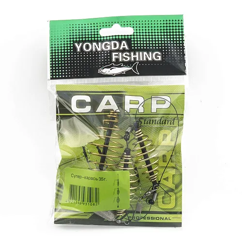 Монтаж "Супер карась" Palomino XYD-119 35g крючок №8 (10 шт в упак)