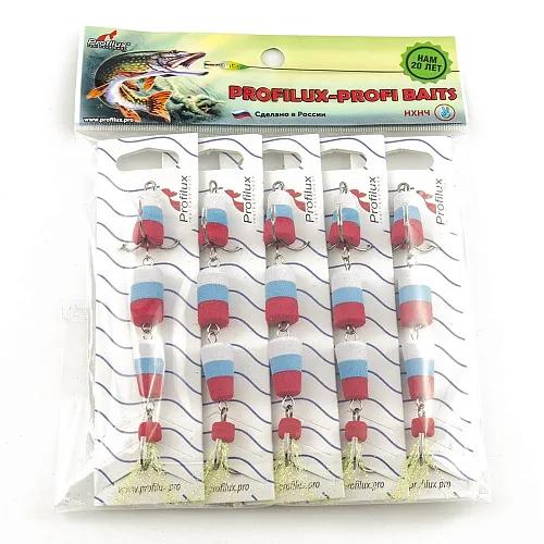 Мандула Profilux "Classic" 3Х цв 05 белый-васильковый-красный