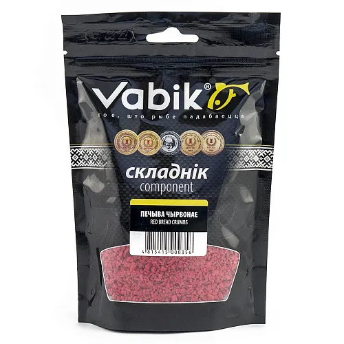 Компонент прикормки Vabik Печиво красное 150 г (5шт в упак)