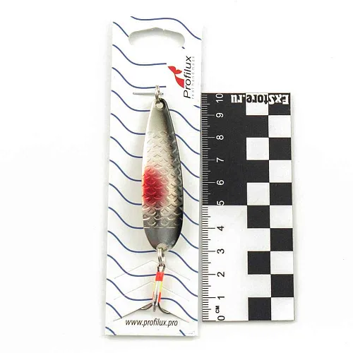 Блесна колеблющаяся Profilux Орка Б 11гр цв. 07 черноспинка чешуя (5 шт в упак.)