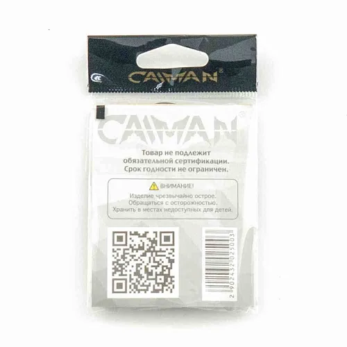 Крючки офсетные Caiman EWG Teflon №5/0 41901