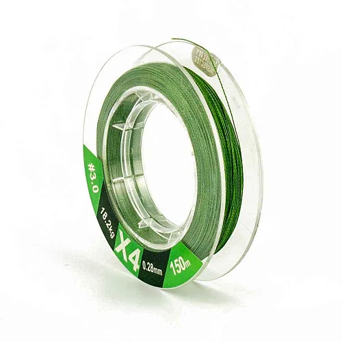 Шнур Caiman Force Line 150м 0,28мм #3.0 зеленый 