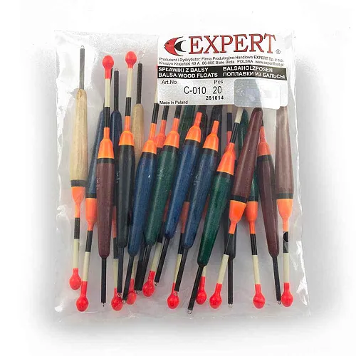 Поплавок "Expert" (Польша, бальса) (уп. 20шт.) C010