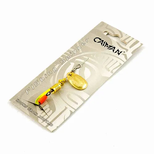 Блесна вращающаяся Caiman Round Classic 4гр #1 цвет CA03 (5шт в упак.)