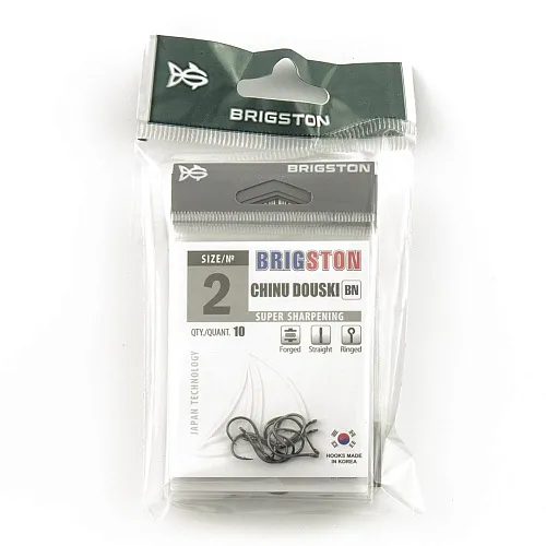 Крючок Brigston Chinu Douski BN № 2 ( уп. 10 шт.)