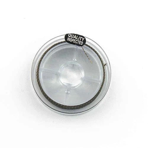 Поводочный материал (lead core) Caiman Soft Flex Green+brown 10m 25lbs 245862