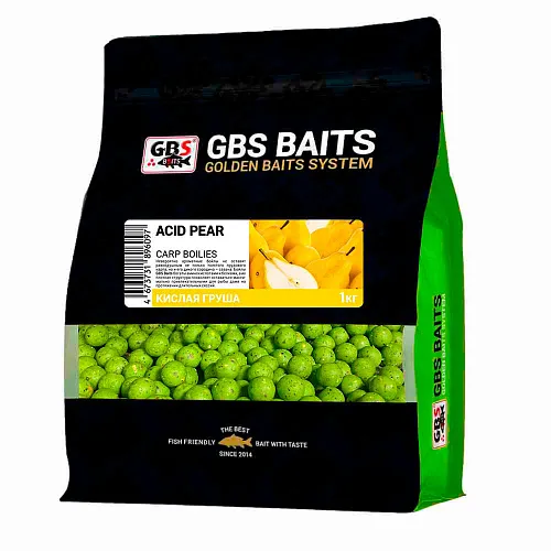 Бойлы GBS Baits 20мм 1кг Кислая груша
