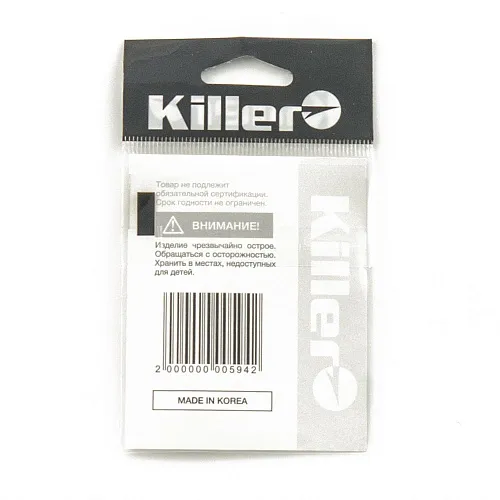 Крючок офсетный Killer Wide range worm № 3/0