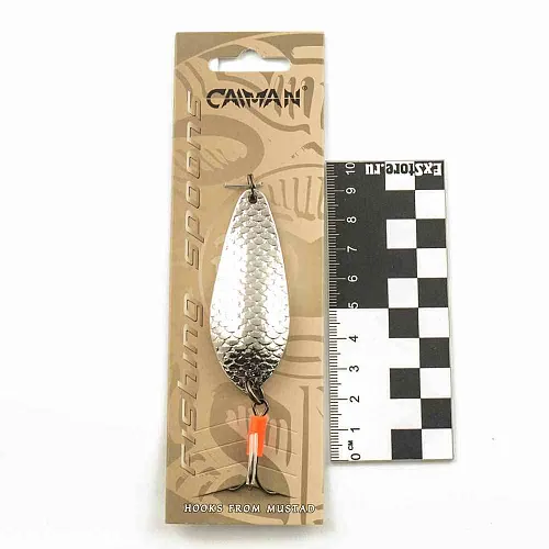 Блесна колеблющаяся Caiman Delta 21гр 6,8см цвет CN01 (5шт в упак.)