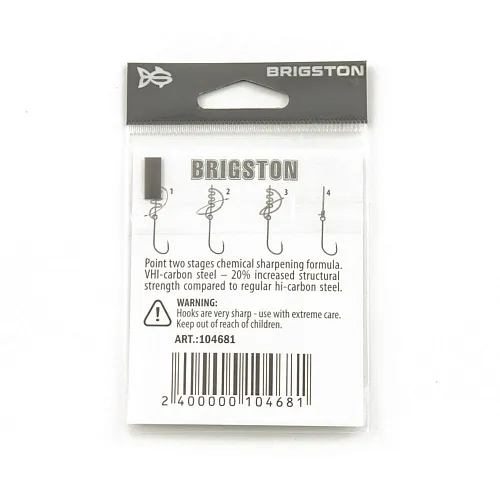 Крючок Brigston AJi Douski BN № 9 ( уп. 8 шт.)