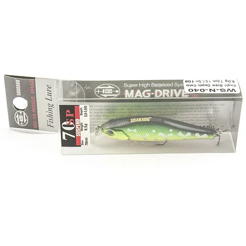 Воблер Sharado 9,0g 70SP 1,0-1,5m WS-N-040 color 10