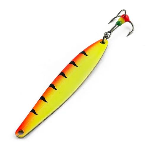 Блесна зимняя Profilux Премиум Судачья 11гр цв. 13 желтый оранжевая спинка