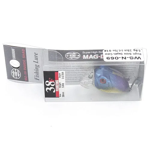 Воблер Sharado 5,8g 38F 0-0,75m WS-N-069 color 01