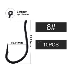Крючок Carpking Wn hook №6 ( уп. 10шт.)