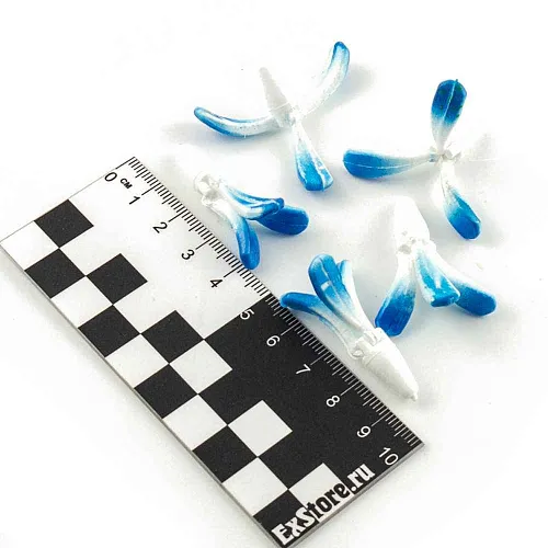 Поплавок зимний Proliv "Ромашка" 3 лепестка 0,7 гр (Синий) отгрузка 0,8-1 гр