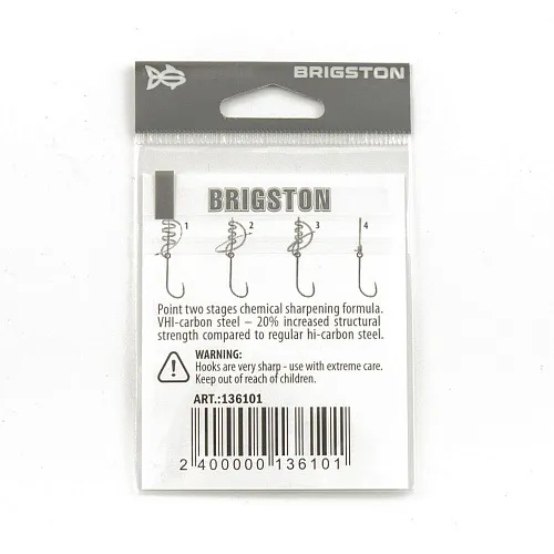 Крючок Brigston Akitakitsune BN №9 (7шт в упак)