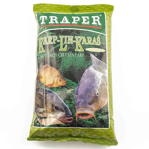 Прикормка Traper 1кг POPULAR Karp-Lin-Karas Карп-линь-карась 