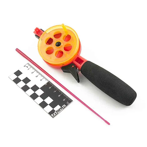 Удочка зимняя "WestMan" 65 АБС/ПК ручка неопрен. (хлыст поликарбонат.) 5шт/уп РБ