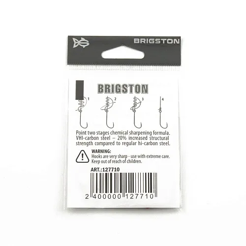 Крючок Brigston AJi Red № 5 ( уп. 8 шт.)