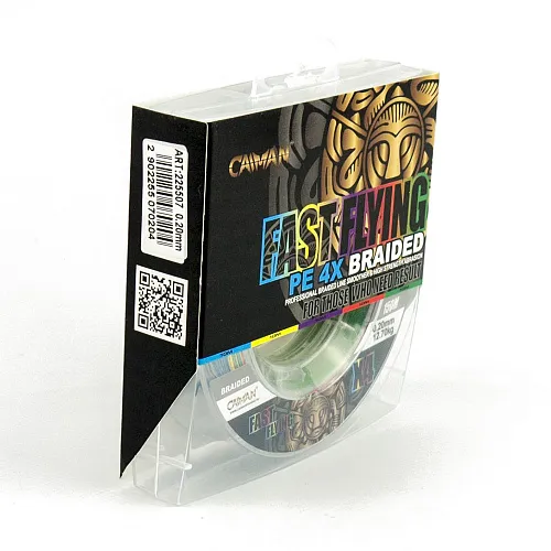 Шнур Caiman Fast flying 4PE 0,20 мм 150 м Multicolor 225507